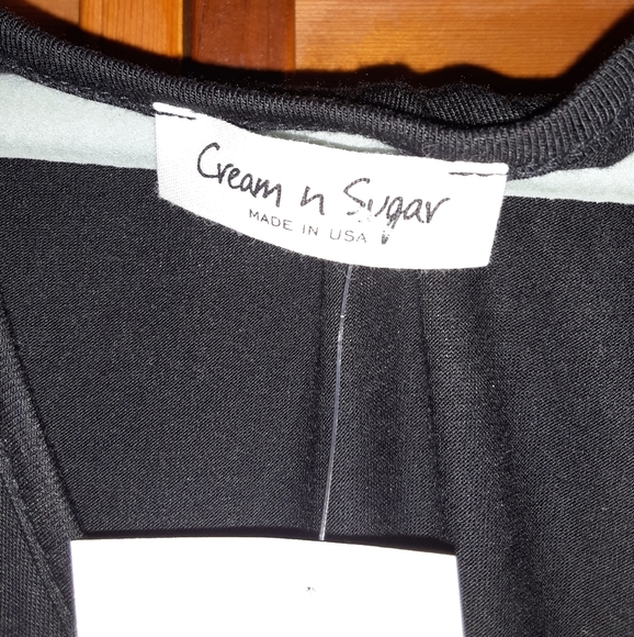 Cream n Sugar 3xl lightweight long sleeved with cuff at wrists elastic waist - Picture 5 of 7